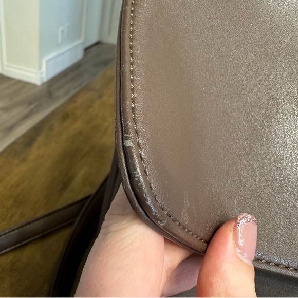 Mat & Nat - WAPI VEGAN SHOULDER BAG - LOOM - purple brown color - great neutral - Picture 10 of 11